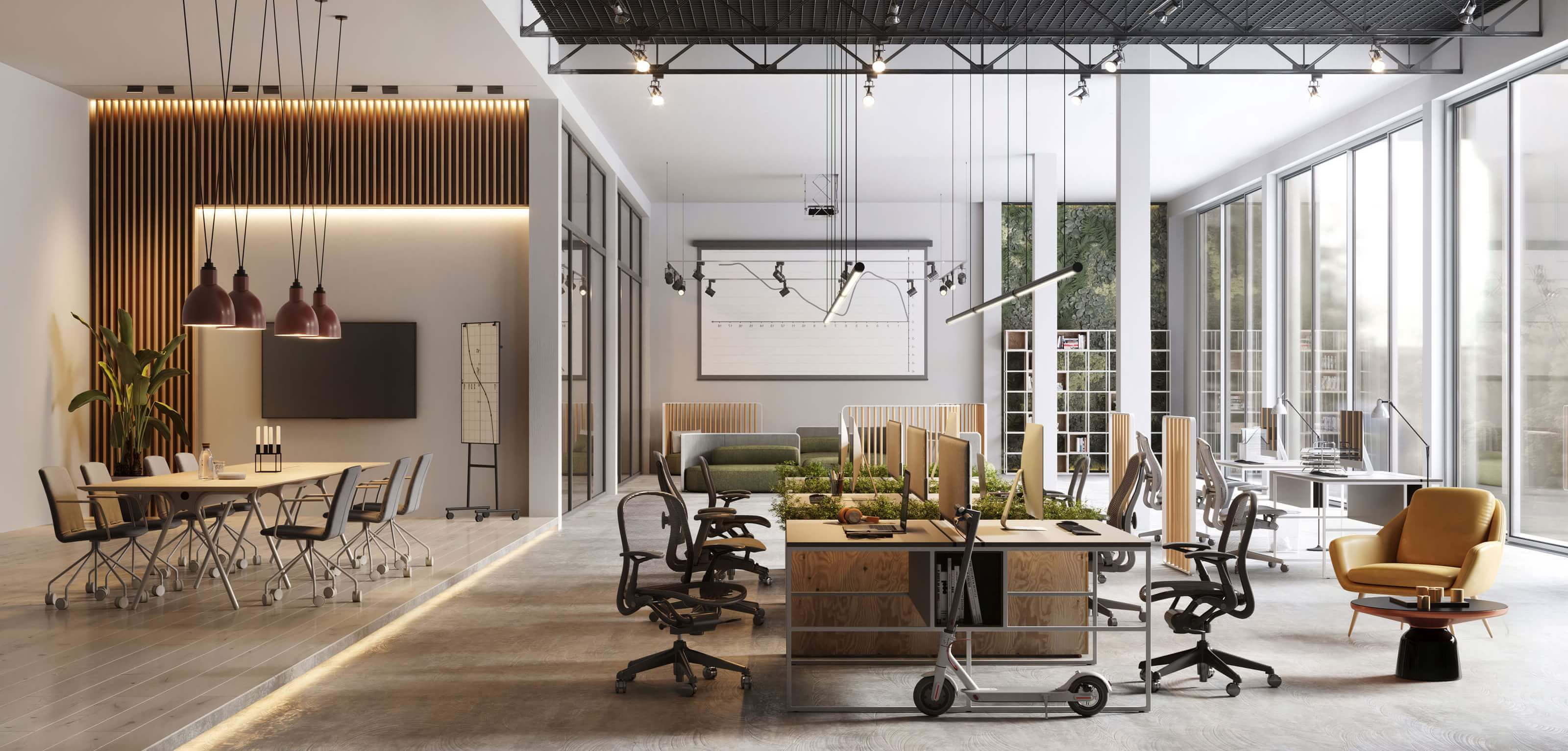 KNX melders op kantoor