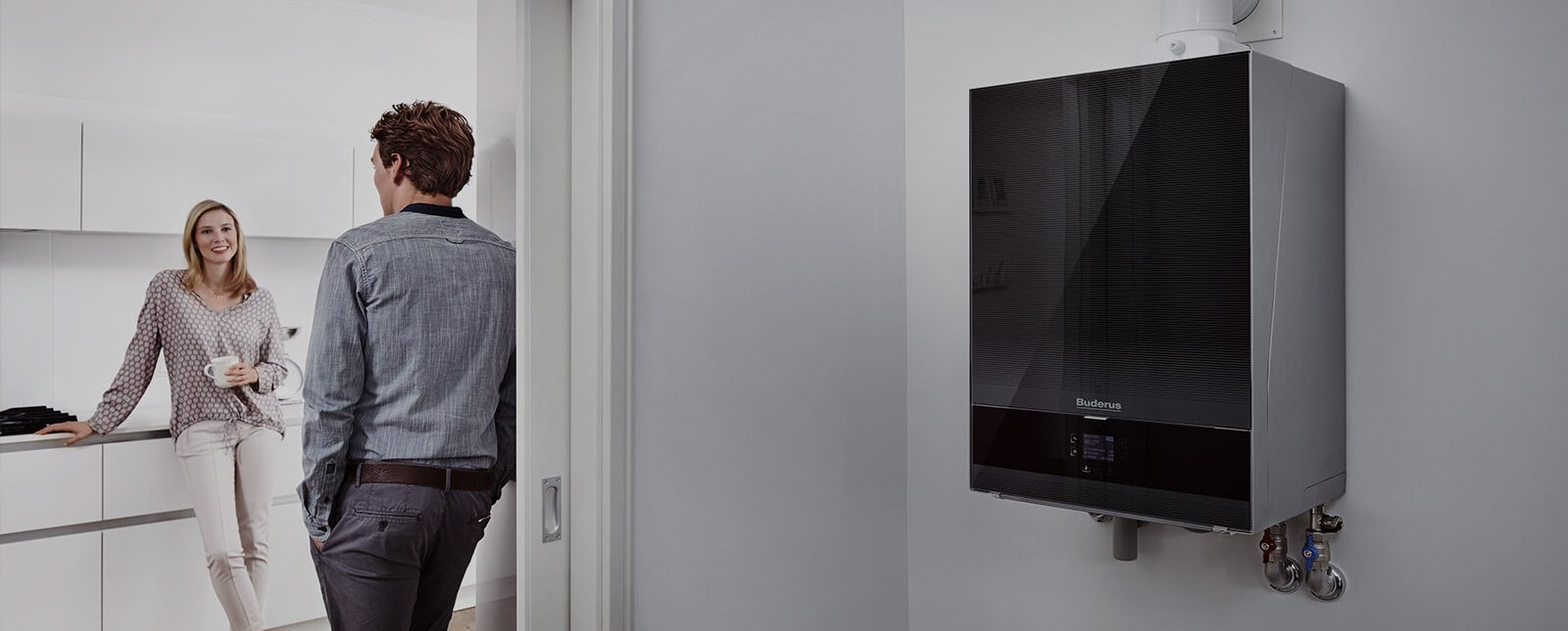 Buderus smart heat pump with Niko Home Control