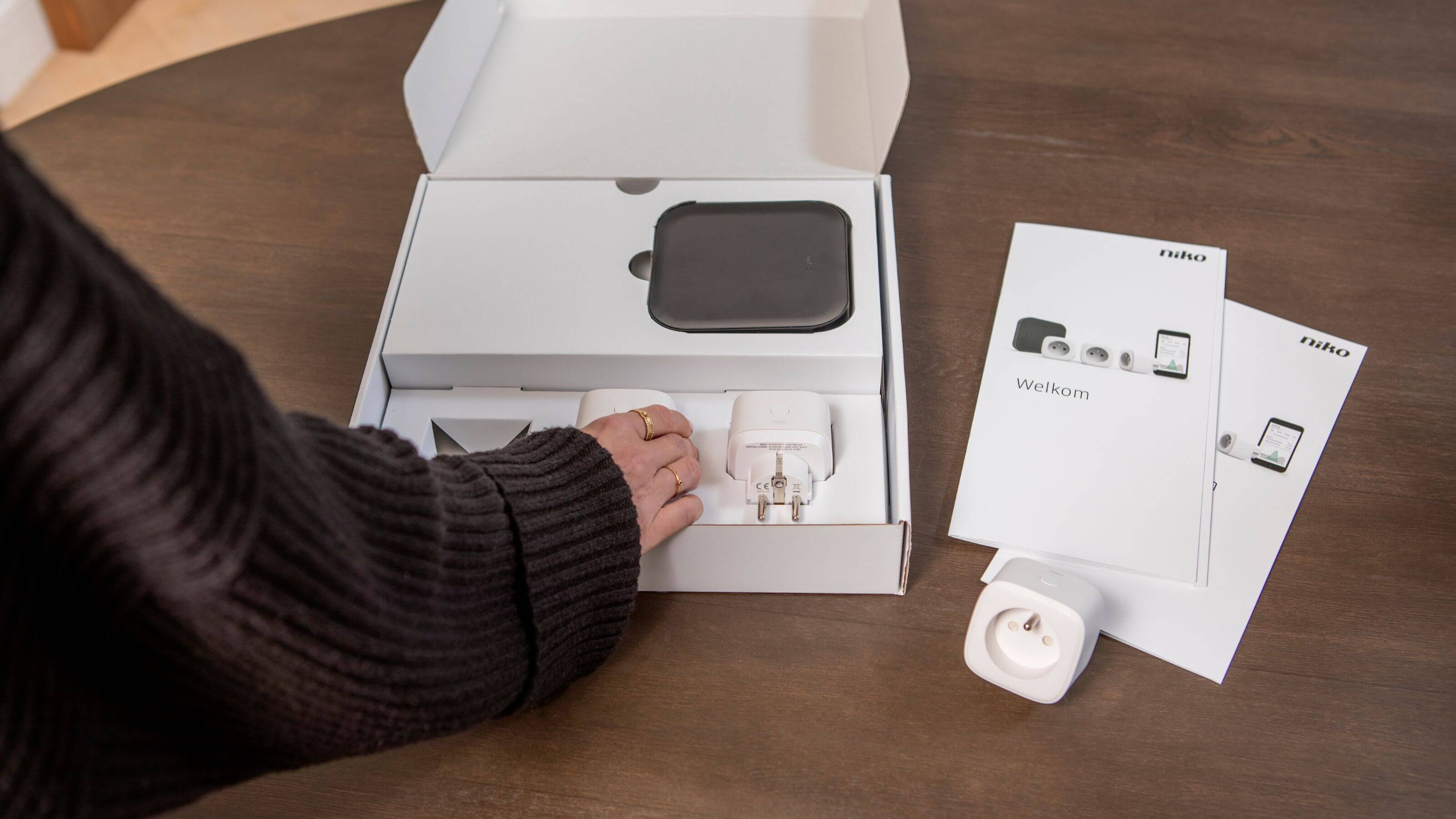 Niko Home Control starter kit energy doos product shot