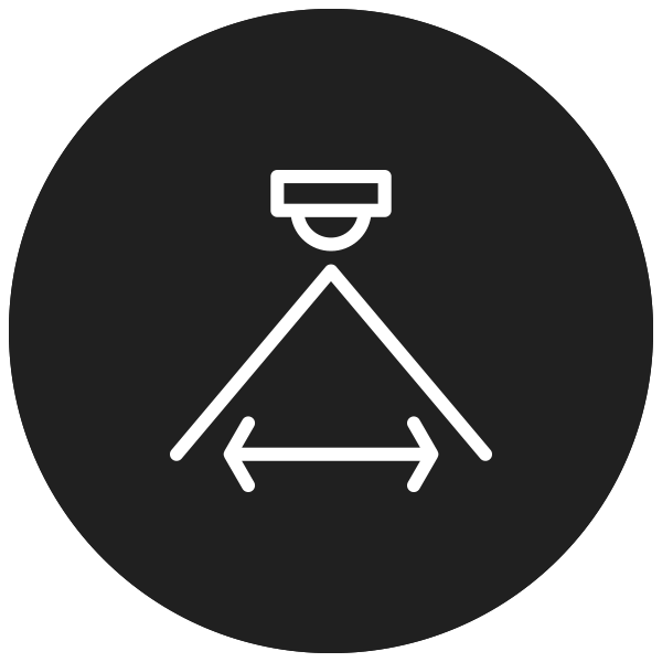 Detector - detection range