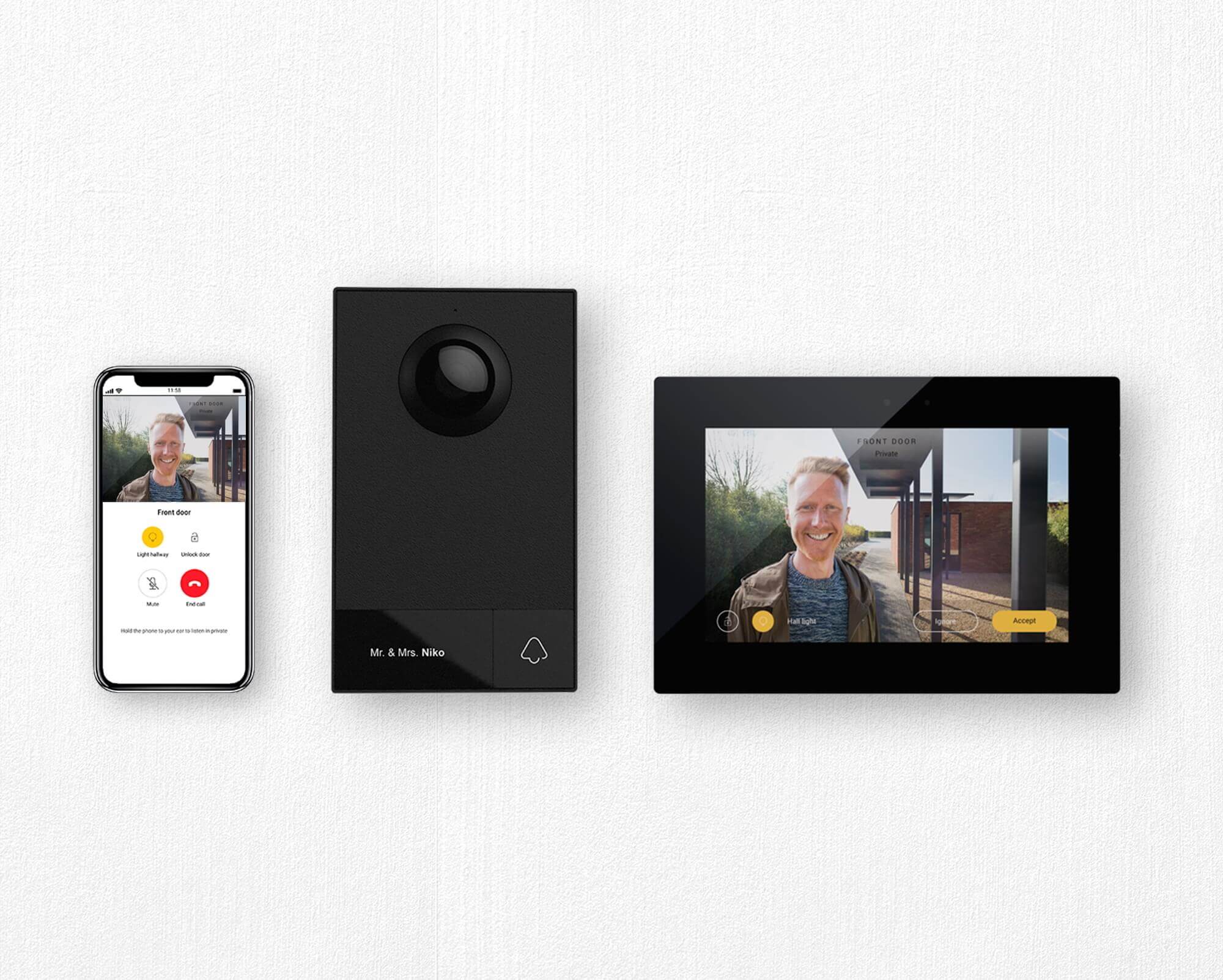 Sonnette vidéo avec application | Niko