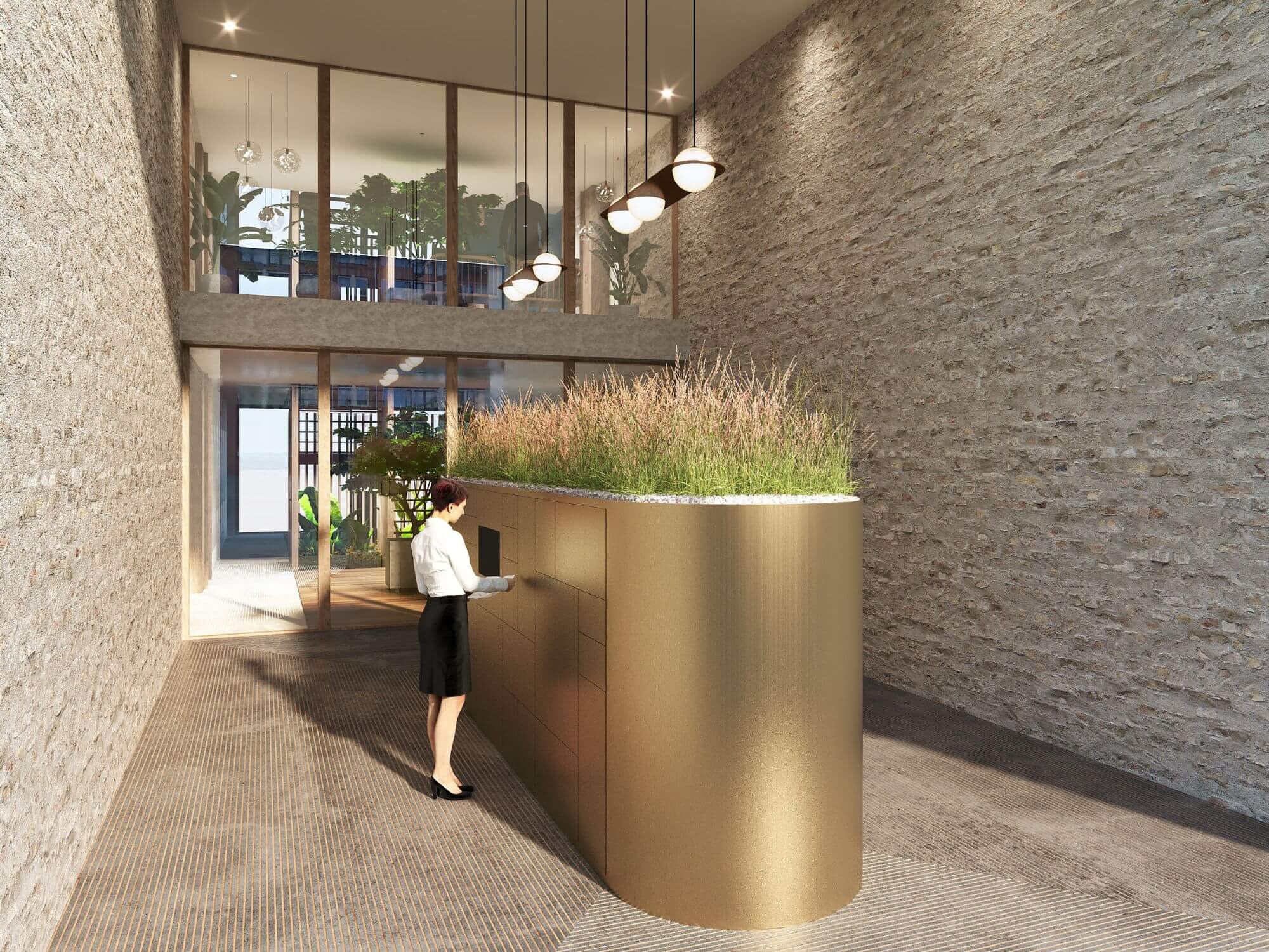 Lumen light living Den Haag Vuurtorenweg interieur slimme postvakken