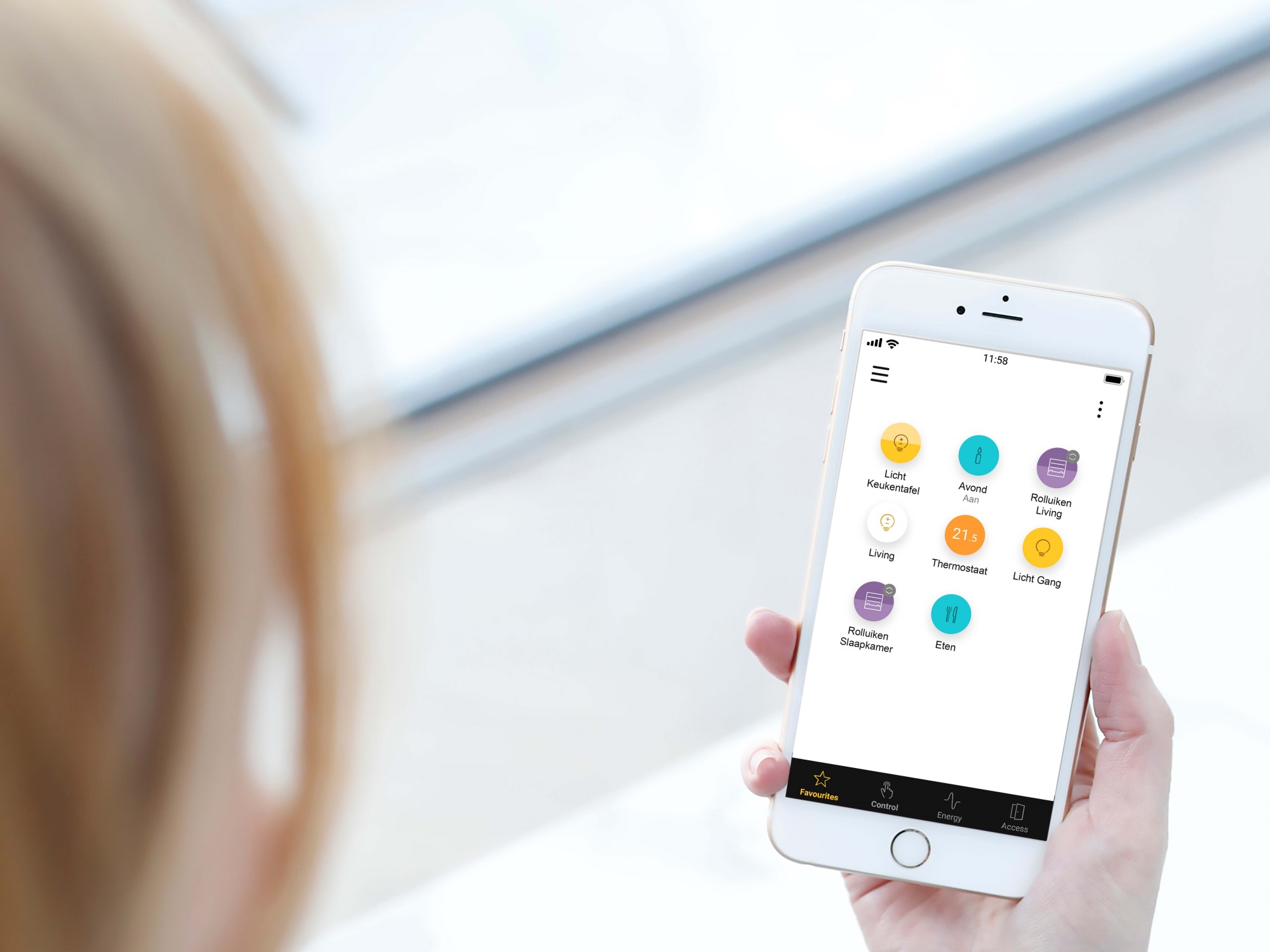Verbeterde efficiëntie Niko home app