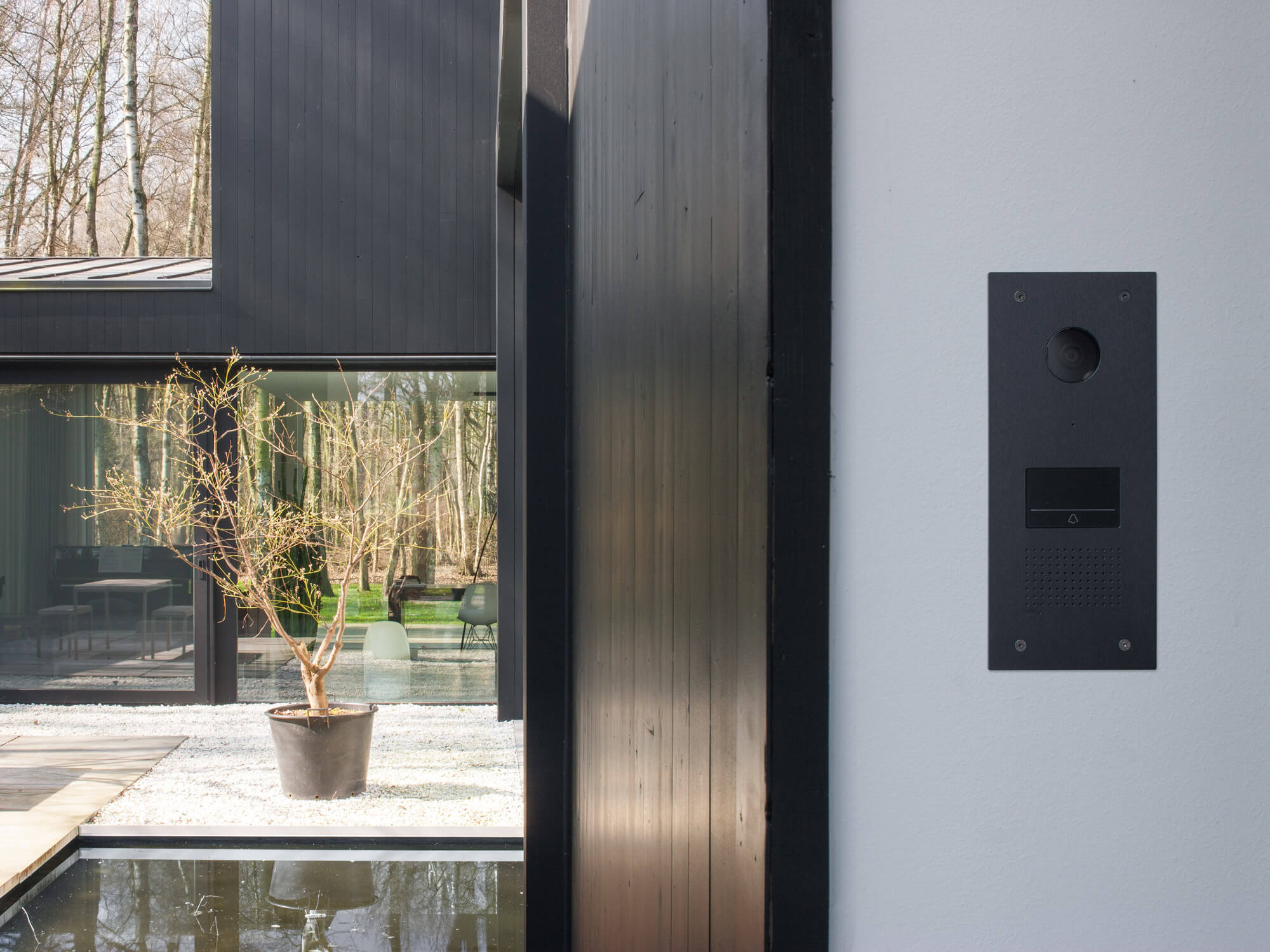 Smart doorbell with camera