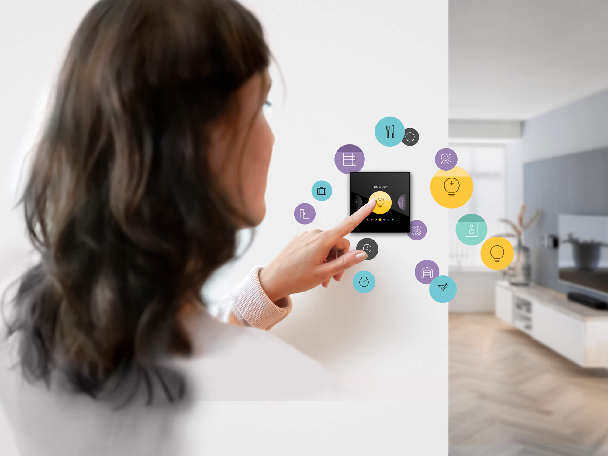 Niko home control, huisautomatisering en domotica besturen met touchscreen