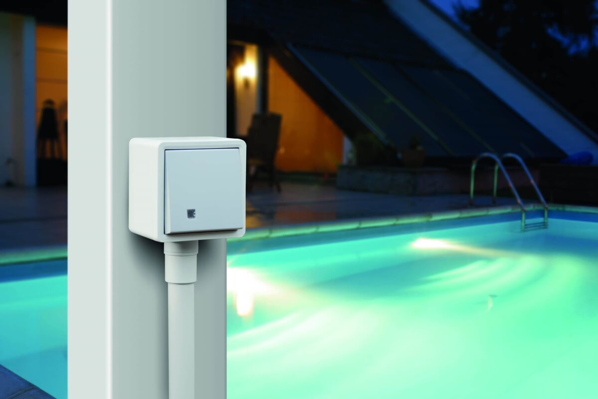 waterdichte schakelaar zwembad