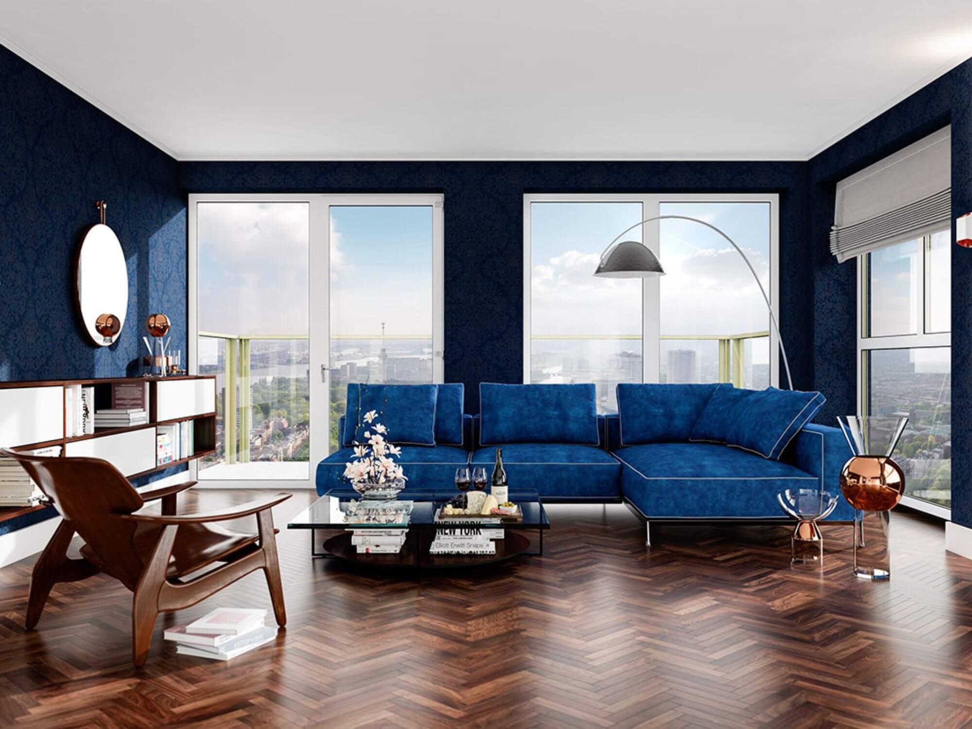 Zalmhaventoren Rotterdam interieur