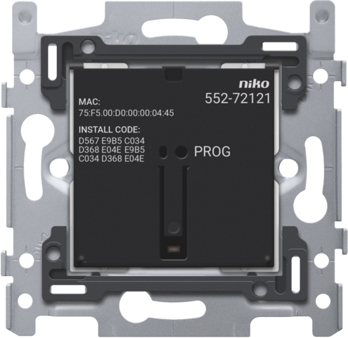 Connected single switch, base, 10 A, 60 x 71 mm, screw fixing, Zigbee®