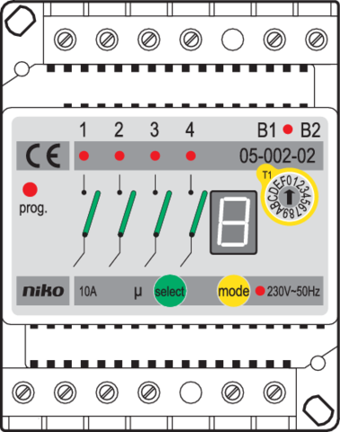 Home automation - compact switching module