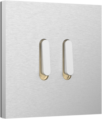 Double switch function, Niko Rocker