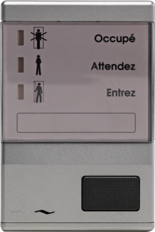 Semaphor consists of a bell, a main internal unit and wire