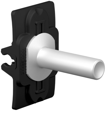 Niko Toggle (1 part), Niko Home Control, alu grey