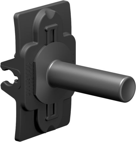 Niko Toggle (1 part), Niko Home Control, alu black