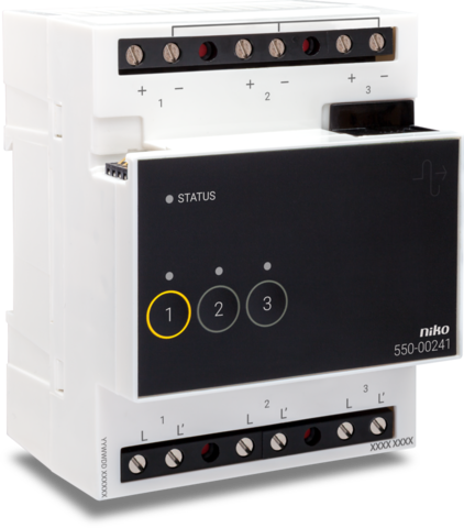 Analogue control module 1-10 V for Niko Home Control