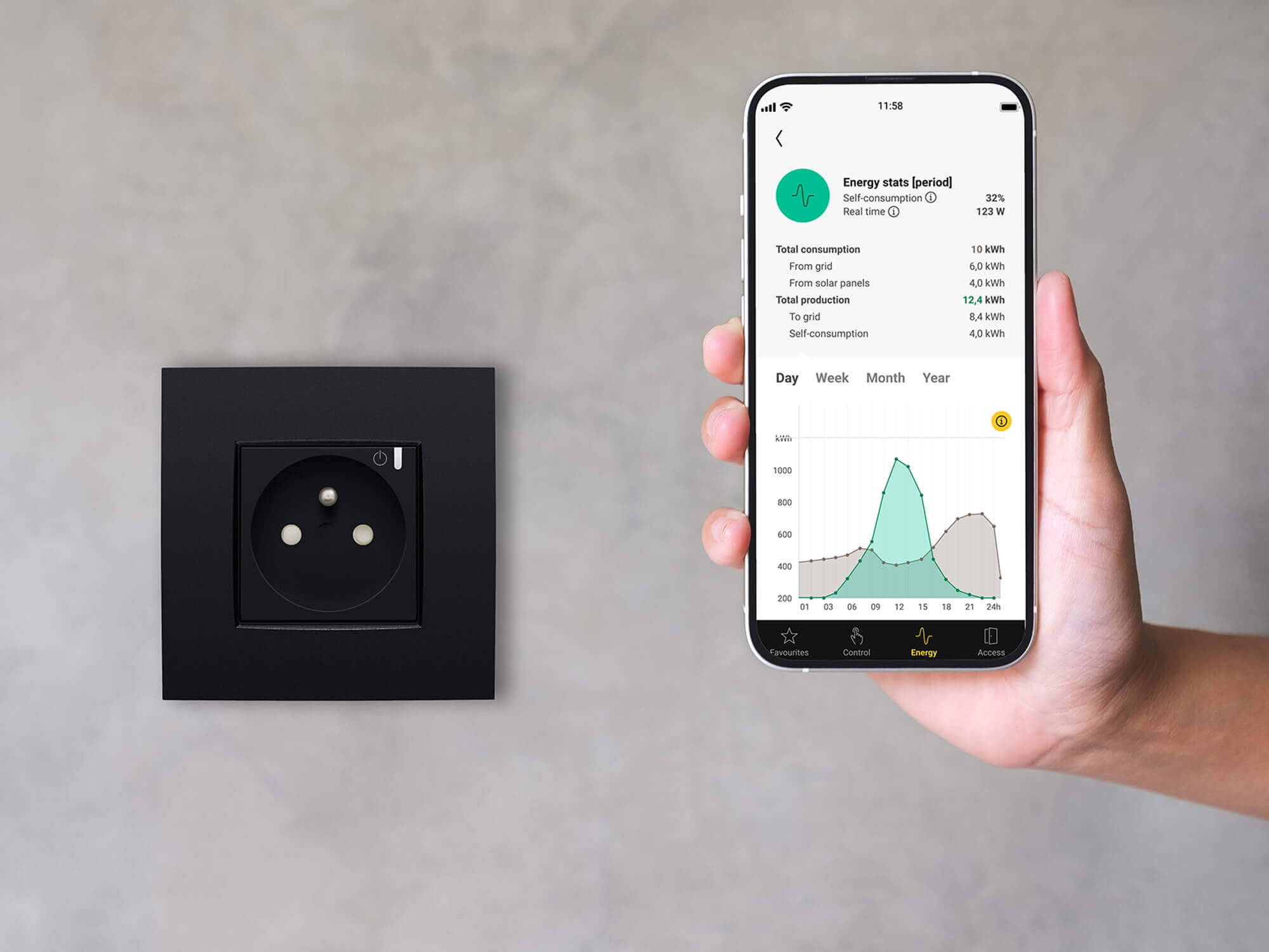 Connected socket pen earthing - geconnecteerd stopcontact penaarde
