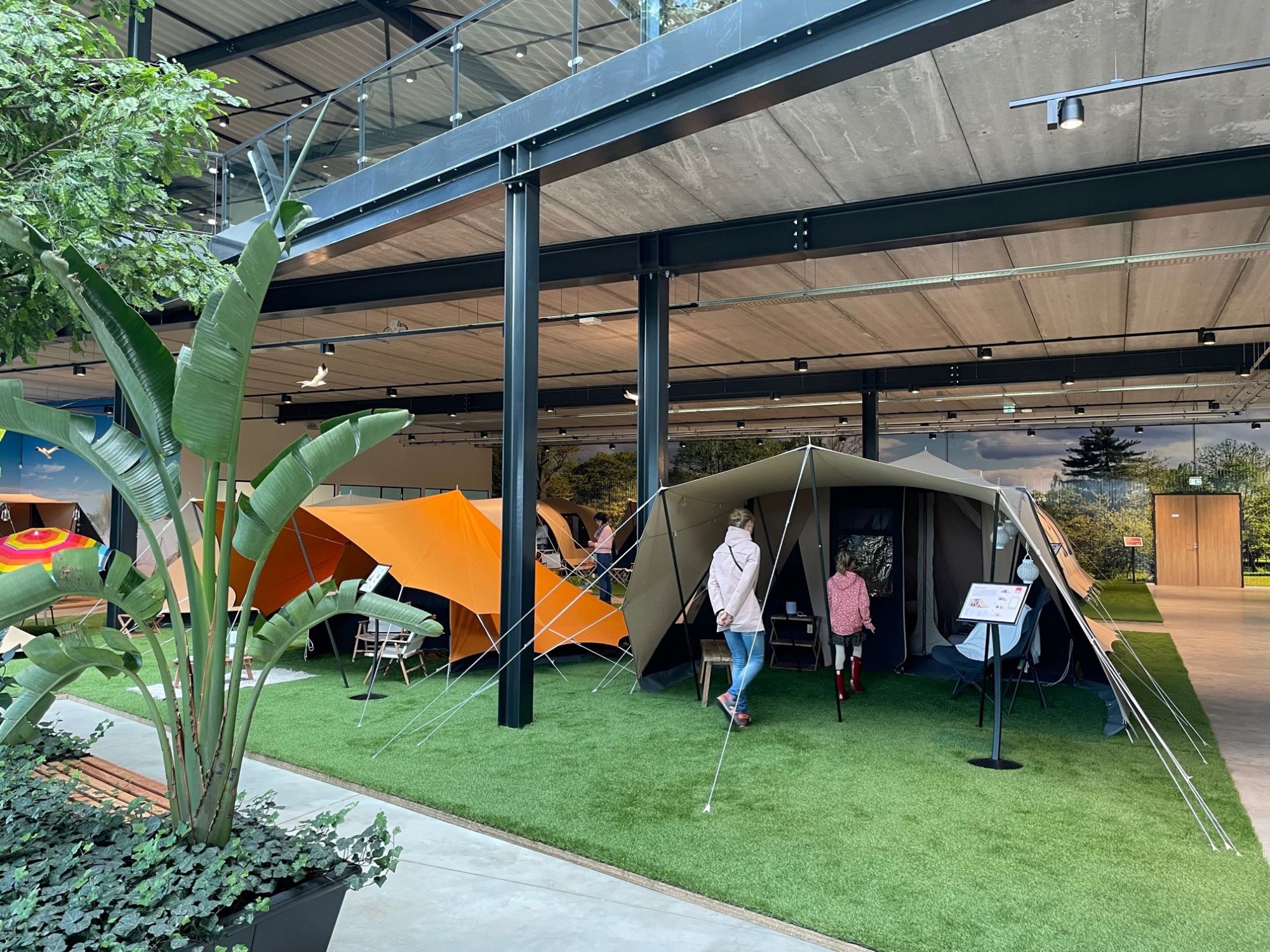 Interieur De Waard tenten in Hattem