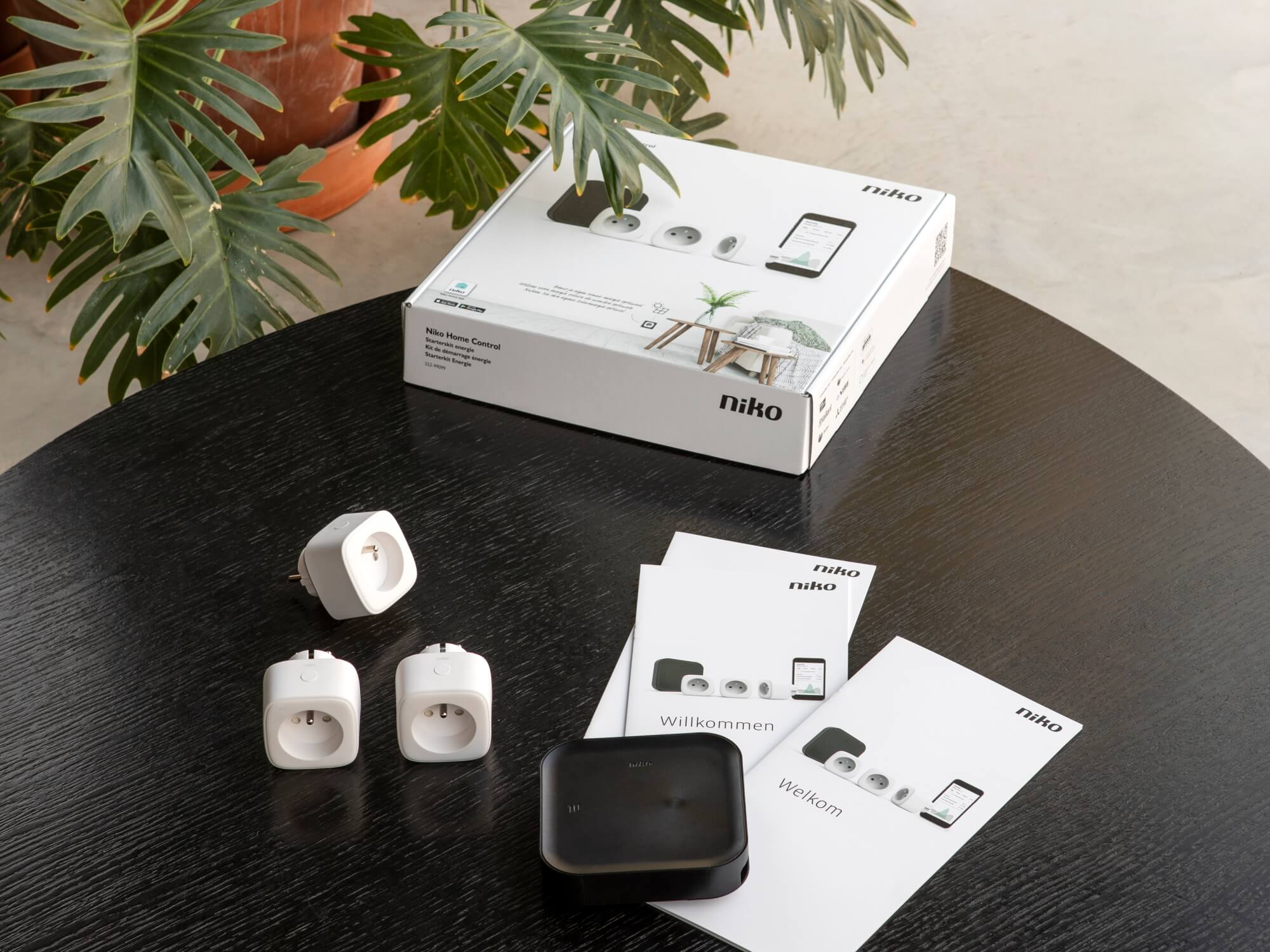 Bespaar energie met Niko slimme stekkers