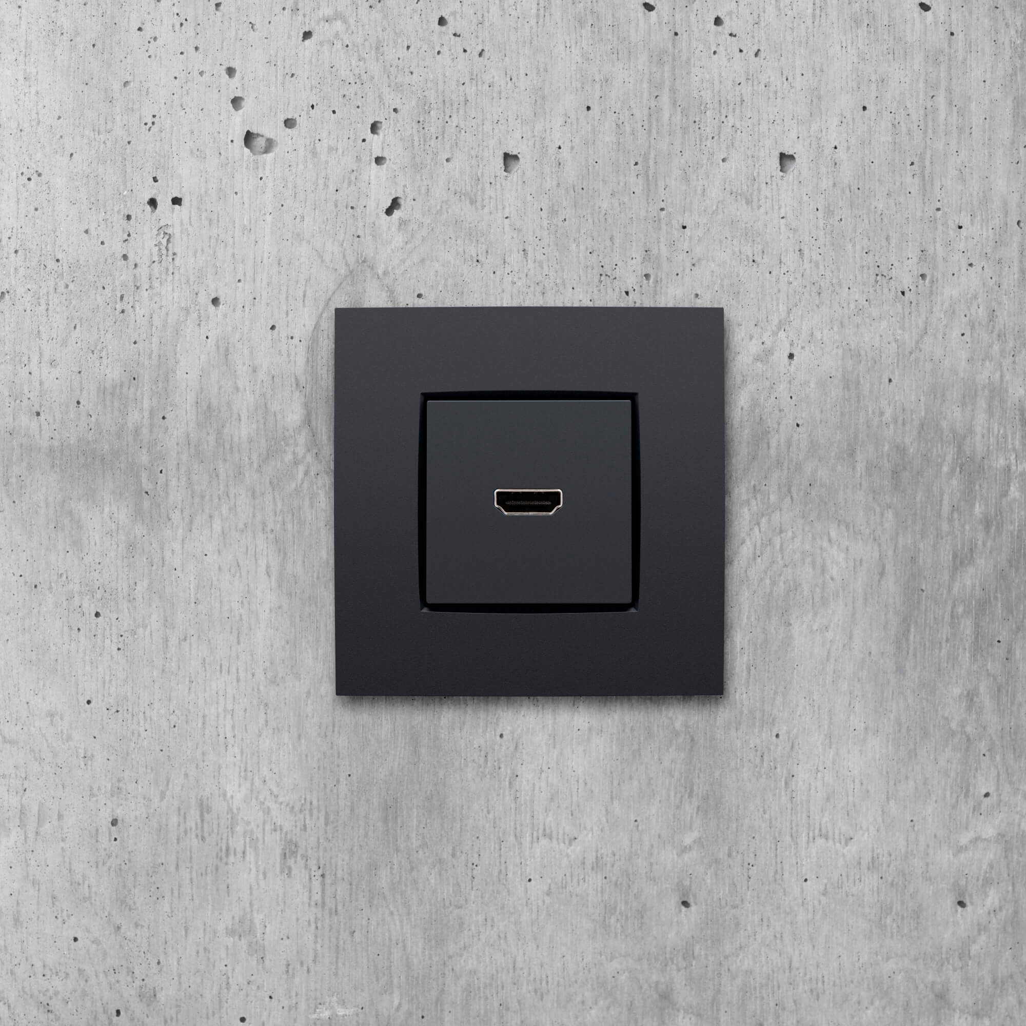 Niko stopcontact voor HDMI-aansluiting