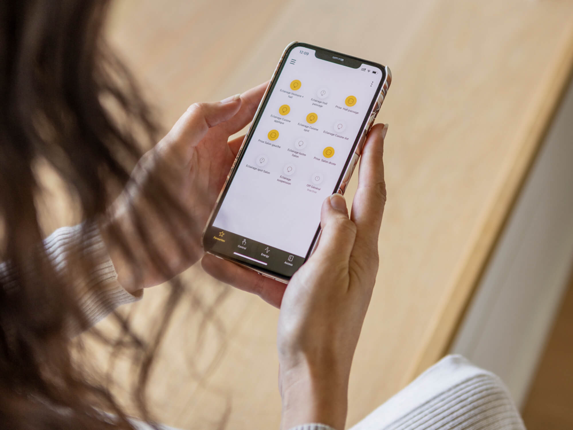 Controlling lights & sockets via Niko Home app