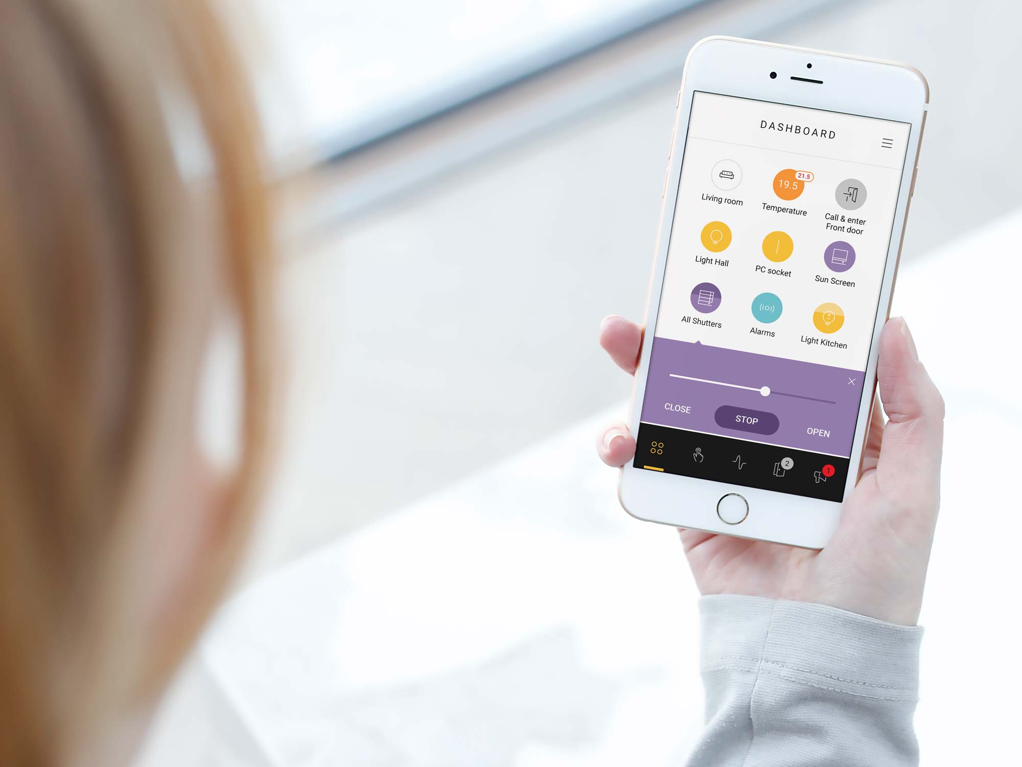 routines eenvoudig installeren en beheren met knop of smartphone