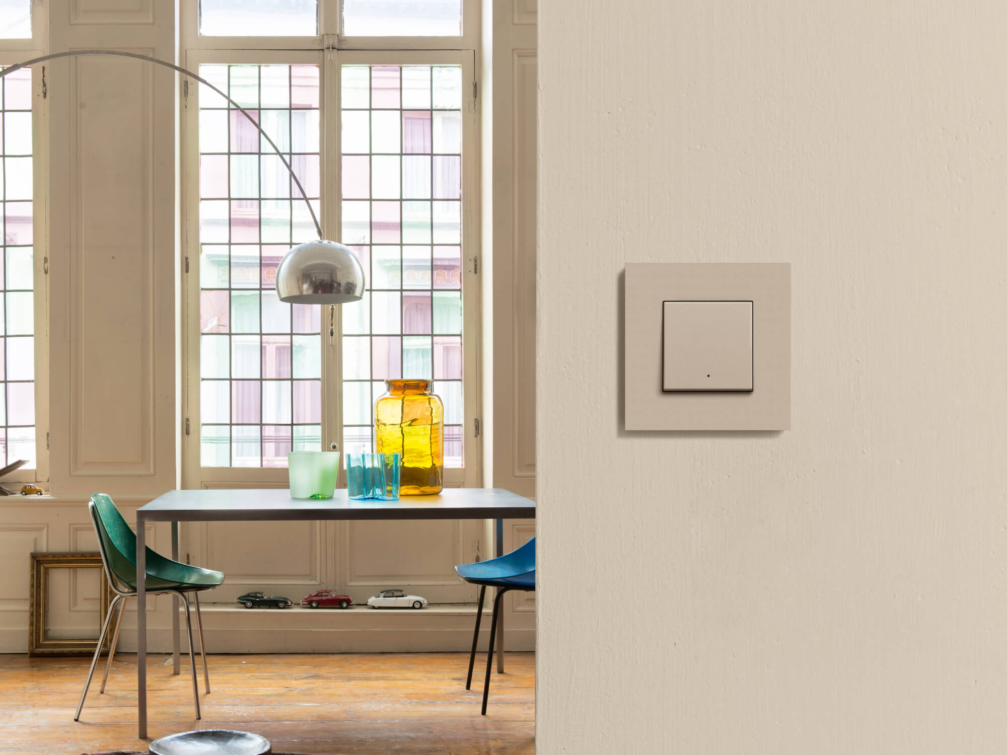 Niko connected switch in living room