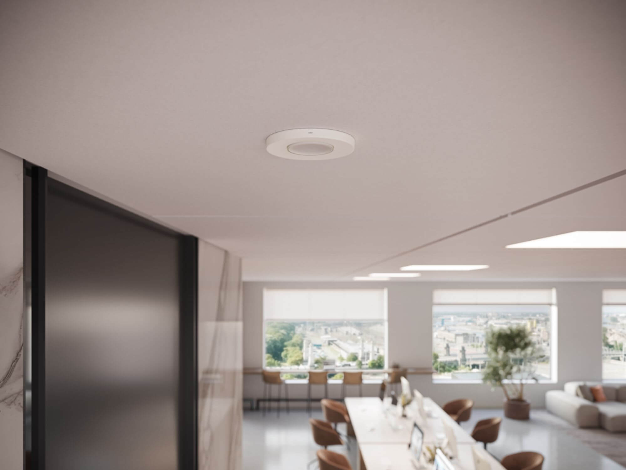 Niko PIR motion sensor on ceiling
