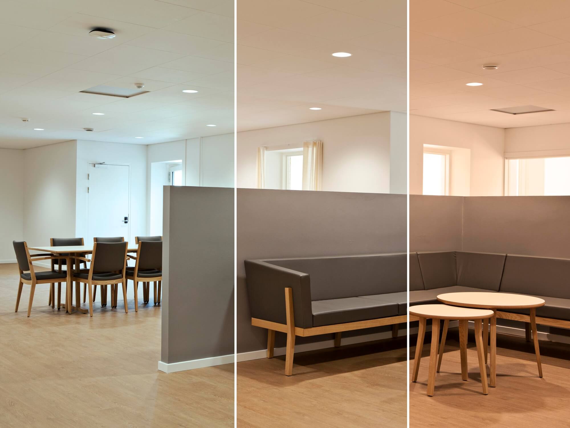 Office tunable white meeting room