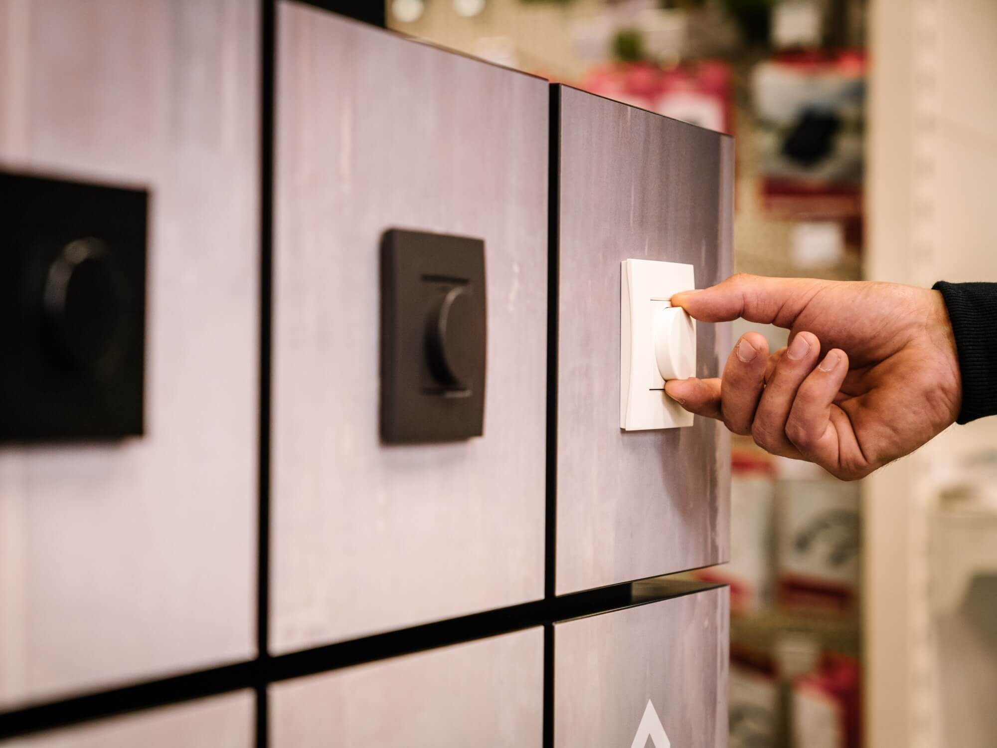 3 different Niko dimmers