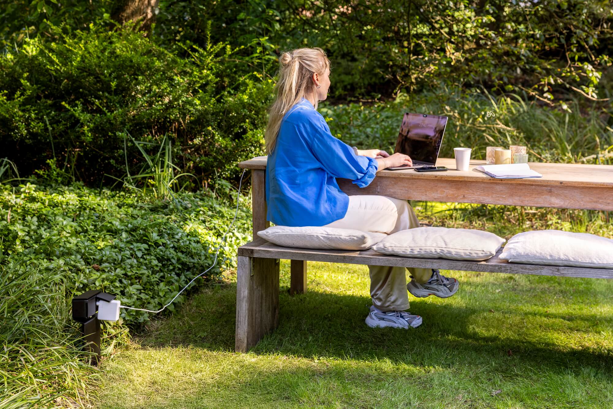 prise de courant jardin