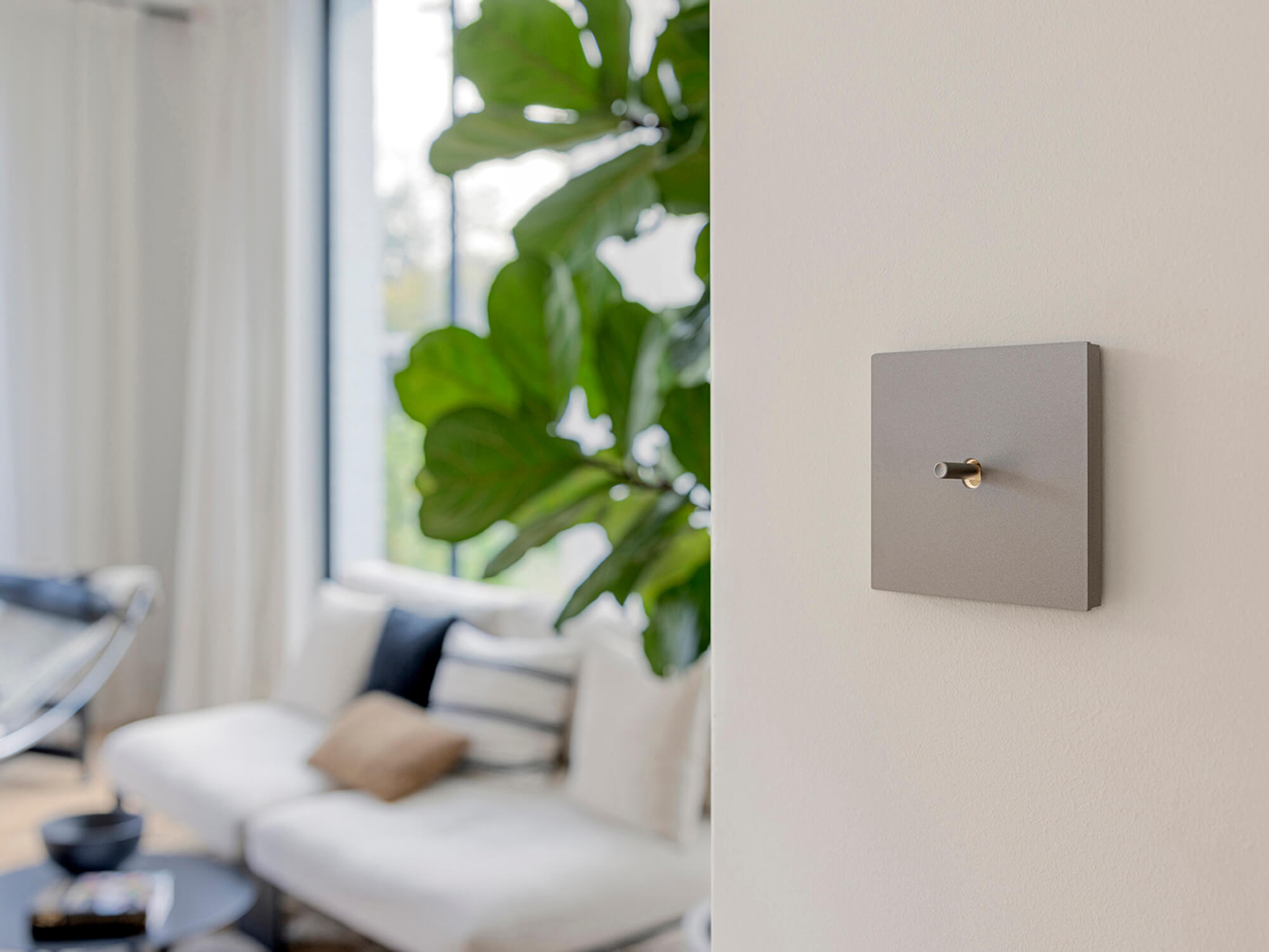 Niko Toggle met LED feedback licht